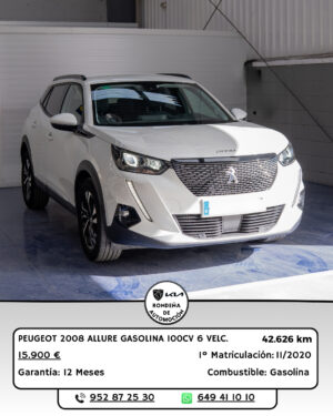 Peugeot 2008 Allure 100 CV