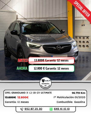OPEL GRANDLAND X 1.2 131 CV ULTIMATE