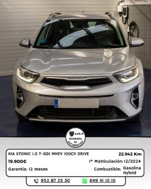 KIA STONIC 1.0 T-GDI MHEV 100CV DRIVE