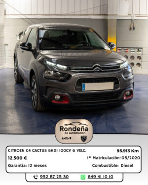 Citroën C4 Cactus BlueHDi 100CV