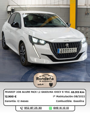 Peugeot 208 Allure Pack 100CV